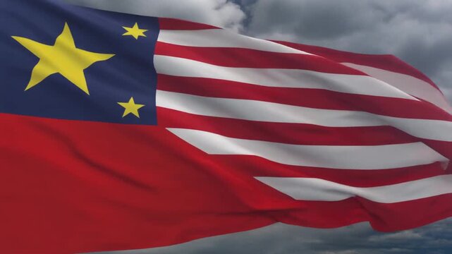  America china flag country national waving cloudy background wallpaper movie vdo usa united 