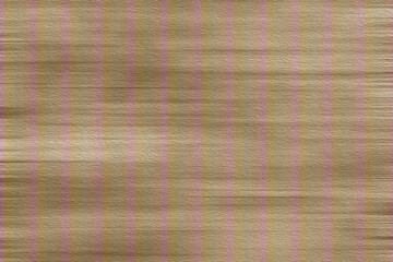 abstract background with vertical gold and pink stripe pattern. rough textured surface with heavy grain noise effect.