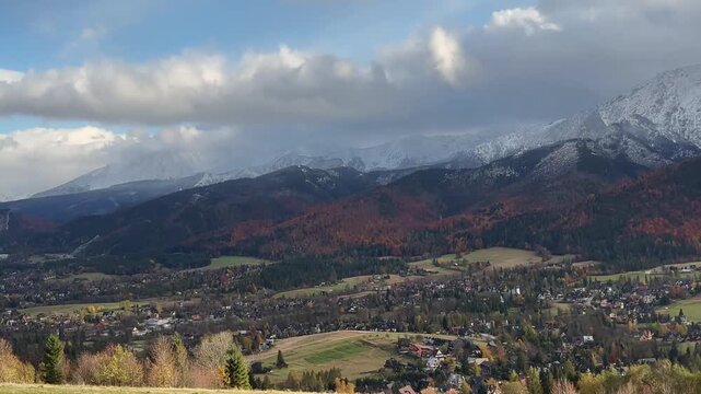 autumn in the mountains