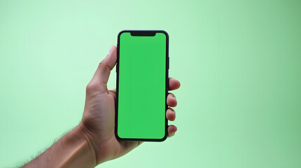 Mobile smart phone screen mock up