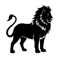 vector illustration of a lion