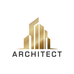 Modern Luxury Architecture Building Logo Collection