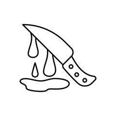 Knief icon clean and modern vector illustration