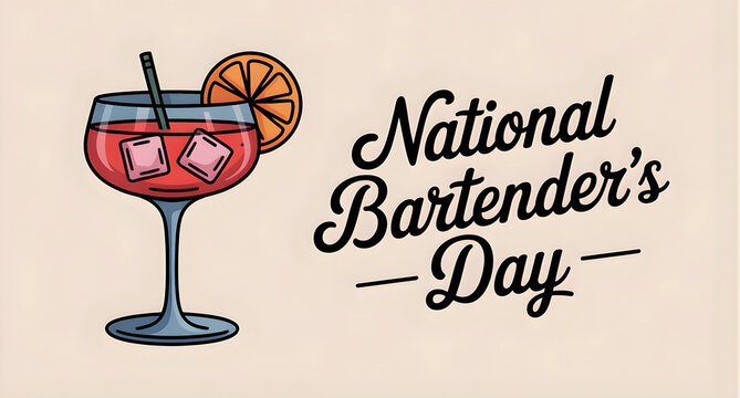 Celebrate national bartenders day with a refreshing drink