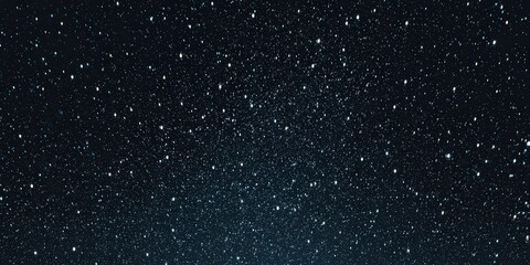 Abstract Dark Blue Background With Numerous White Star Like Points Evoking Celestial Atmosphere