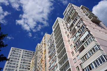 Naklejka premium high rise building