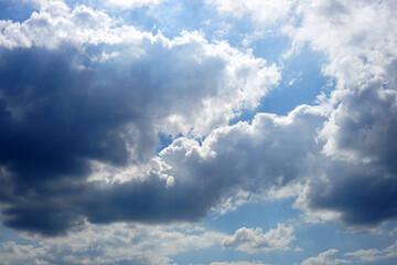 clouds in the sky