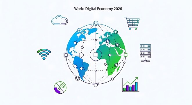 World Digital Economy 2026 - A Vision of Global Connectivity and Growth.