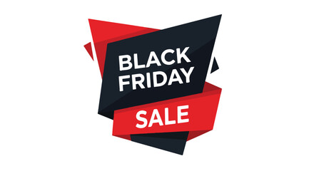 Black Friday Sale Banner with Stylish Design for Promotions and Deals