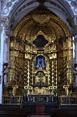 Obraz premium Cordoba, Spain 03.27.2019: Interior of the church of San Francisco and San Eulogio, Cordoba