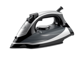 Modern sleek steam iron for wrinkle-free clothes