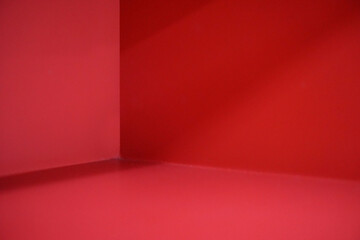 Abstract red tone colour wall background.