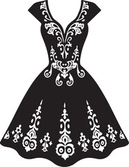 Luxury Dress Clipart Set