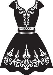 Luxury Dress Clipart Set