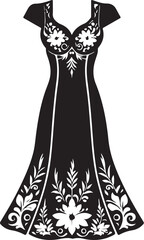Luxury Dress Clipart Set