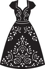 Luxury Dress Clipart Set