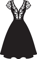 Luxury Dress Clipart Set