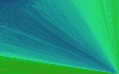 Abstract cyan and blue background with glowing light rays and motion lines forming a radiant energy burst. 