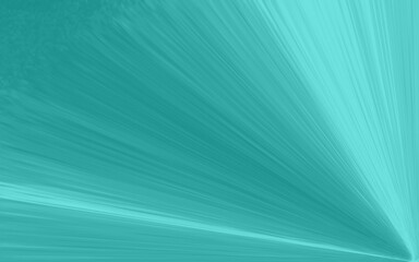 Abstract cyan background with glowing light rays and motion lines forming a radiant energy burst. 