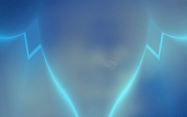 abstract background with blue lines