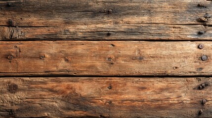 Fototapeta premium Weathered Barn Wood Planks with Rich Texture and Color Depth for Rustic and Vintage Design Projects