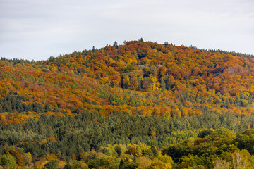 Eine wunderschöne kleine Wanderung durch den Herbst im Südwesten des Thüringer Waldes rund um...