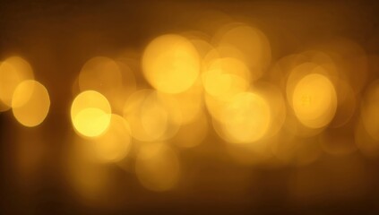 Warm golden bokeh lights create a dreamy, magical ambiance for elegant holiday designs and festive backgrounds and add a touch of sparkle