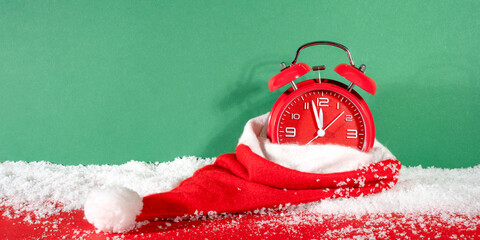 Christmas sale xmas shopping banner design. Christmas sale text in seasonal holiday discount offer...