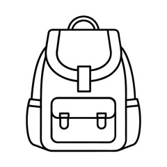 vector illustration of a briefcase