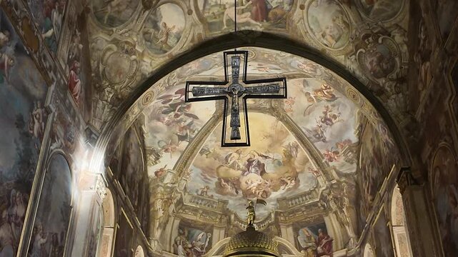 Monza, Lombardy, Italy - November 2025 - View of the City Cathedral