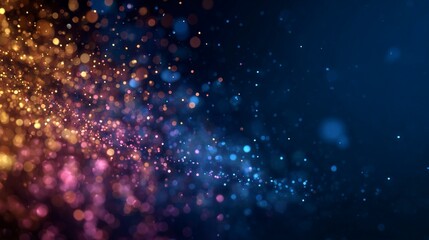 abstract background with bokeh