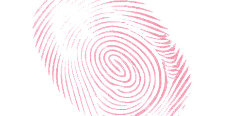 Finger print background white red vector, Biometric, identity icon set. Fingerprints icon set vector isolated.