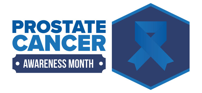 Prostate Cancer Awareness Month in September. Movember in November. Men's Health. Medical health care and awareness design. oster, card, banner and background. Vector illustration