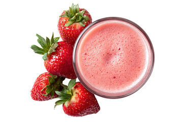 Refreshing Strawberry Mint Smoothie