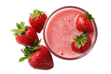Refreshing Strawberry Mint Smoothie