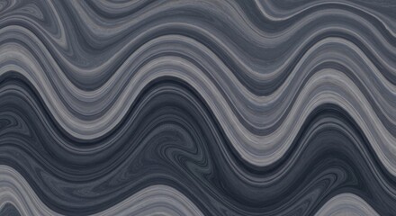 Wavy, swirling gray-blue pattern with fluid motion and gentle, rhythmic lines