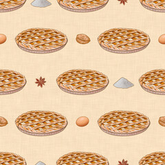 Homemade Apple Pie Pattern
