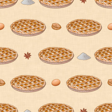Homemade Apple Pie Pattern
