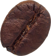 Naklejka premium coffee bean isolated on white background