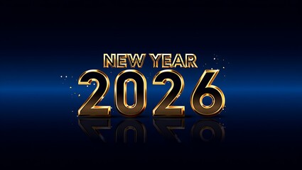 2026 happy new year background