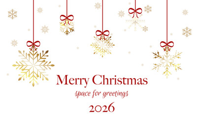 upscale holiday greeting elements with shimmering foil and ornate ribbons, sophisticated christmas decor featuring brilliant foil details and elegant ribbon motifs for promotional use