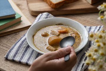 美味しそうなスープ