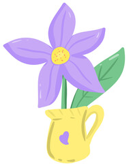 flower in a pot