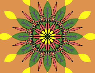 abstract floral background