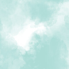 blue sky with clouds, blue smoke background