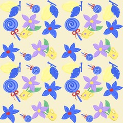 seamless floral pattern