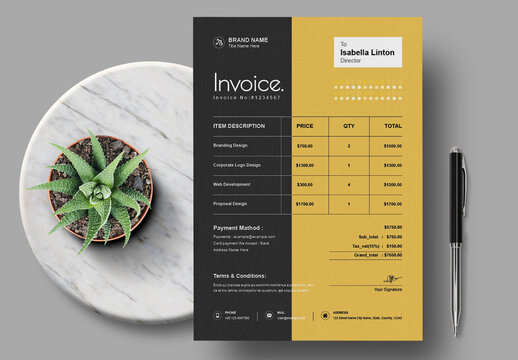 Invoice Layout