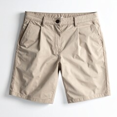 Stylish khaki shorts for summer adventures and casual outings, a wardrobe essential for effortless style