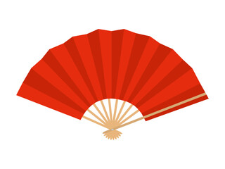 赤い扇子