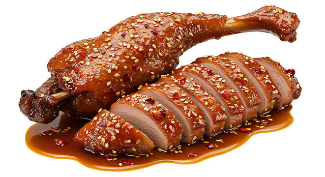 rich chocolate swirls flowing elegantly on transparent background